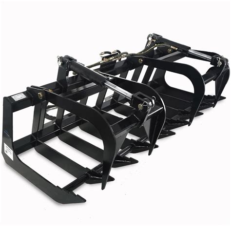 grapple bucket for kubota skid steer|kubota tractor grapple attachment.